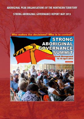 Strong Aboriginal Governance Summit, Tennant Creek NT