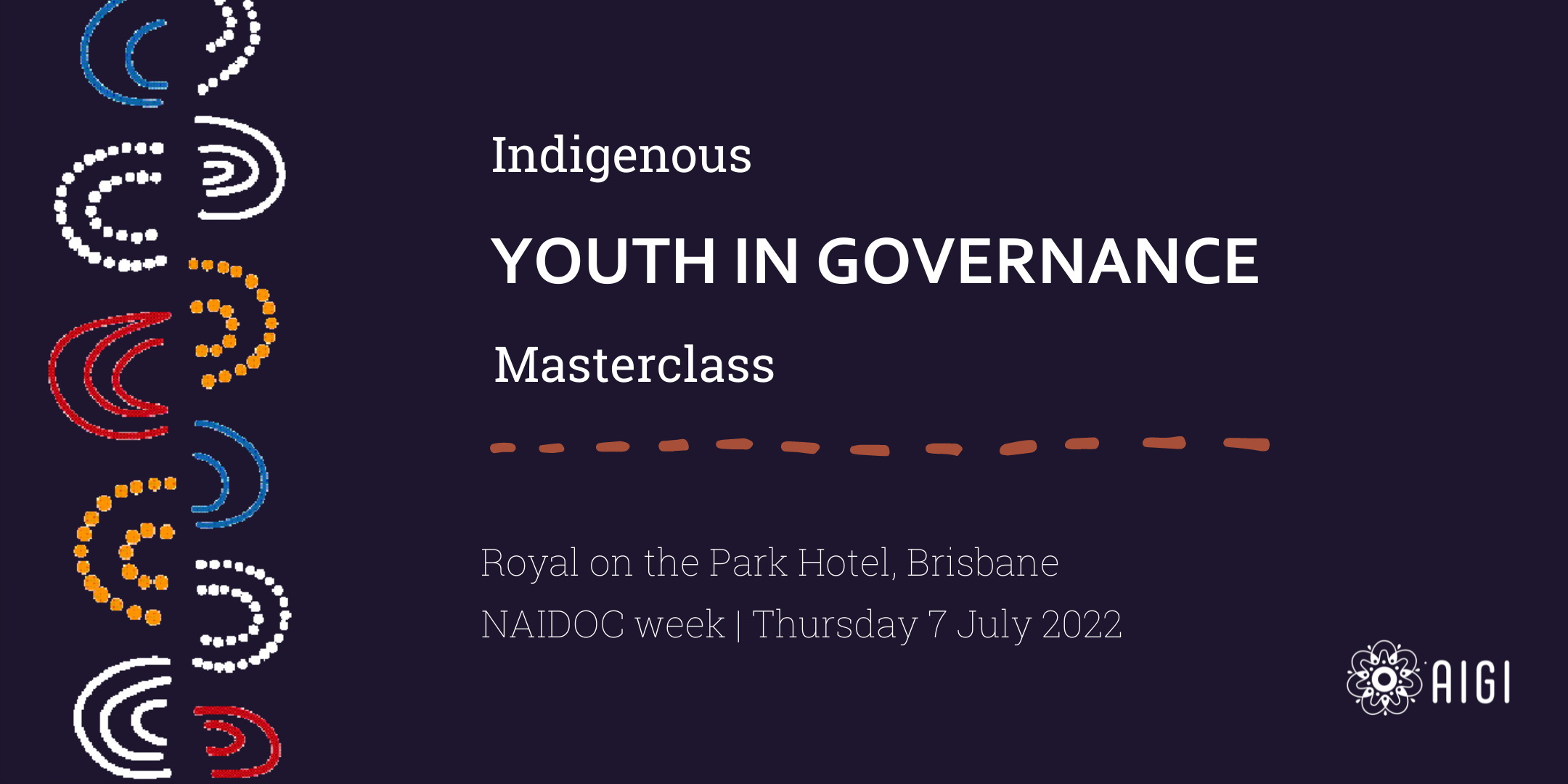 Indigenous Youth in Governance Masterclass