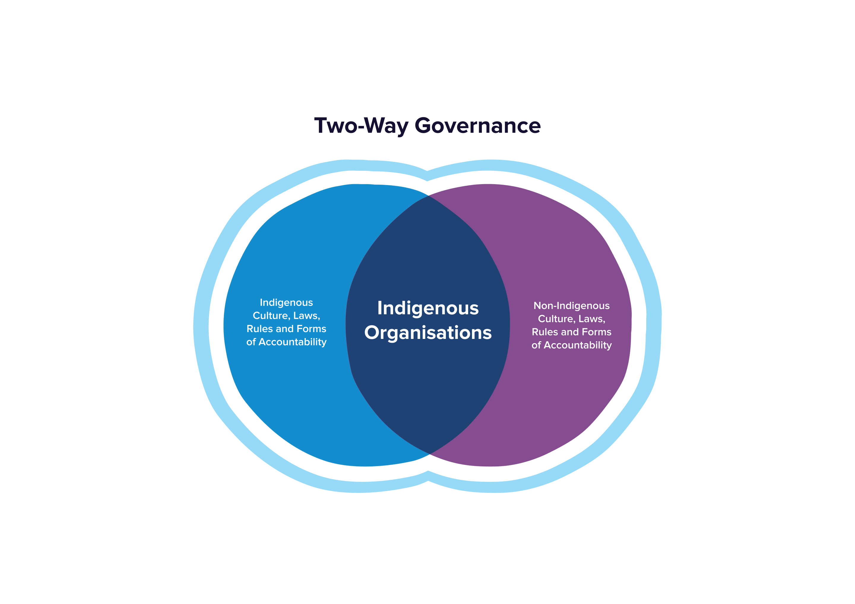 Two-way governance diagram